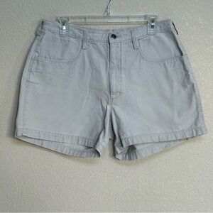 The North Face Women’s 12 Beige Utility Shorts 100% Cotton, Outdoor Casual Style